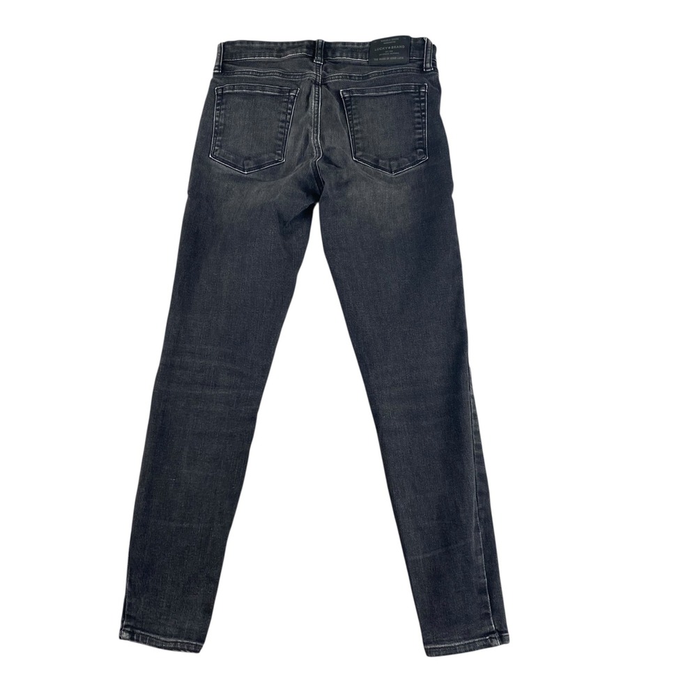 Lucky Brand Womens Jeans Gray Skinny Fit Size 4 27 - Picture 8 of 10